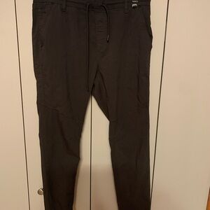 Projek Raw Men's Dark Moss Green Drawstring Joggers